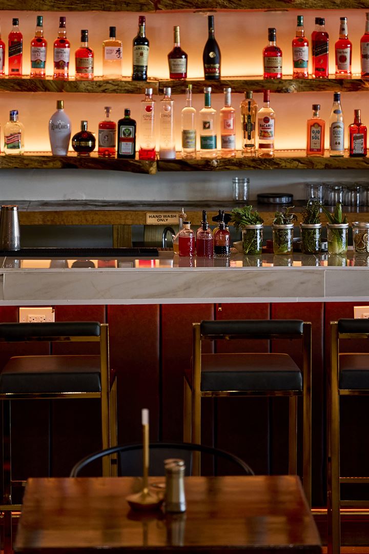 BARgean Bar Area Calle Ocho Sports Bar and Grill Home of LatinAegeo Cuisine